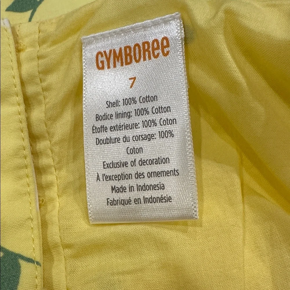Gymboree Girls Floral Dress Size 7